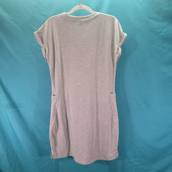 Gray Freedom Trail By Kyodan T-Shirt Dress With Pockets - Picture 7 of 9